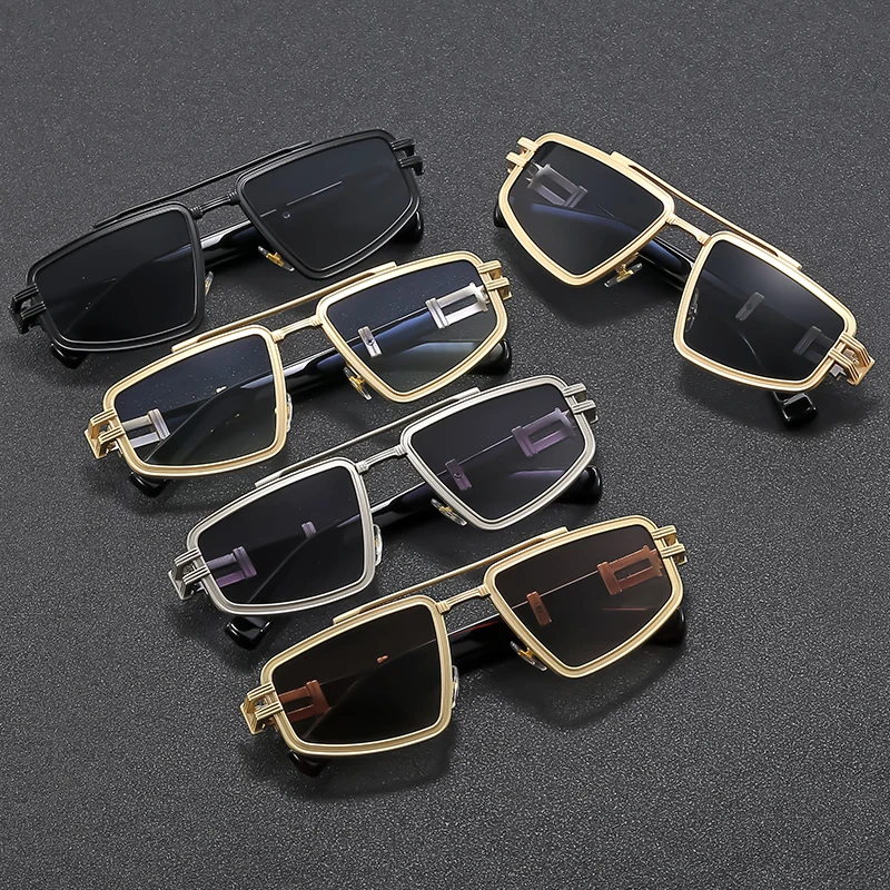 Chrome Cyberpunk Sunglasses