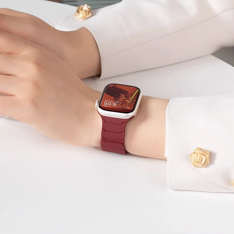 Cloud Silicone Apple Watch Band