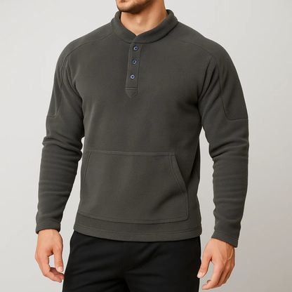 Preston Fleece Henley Pullover