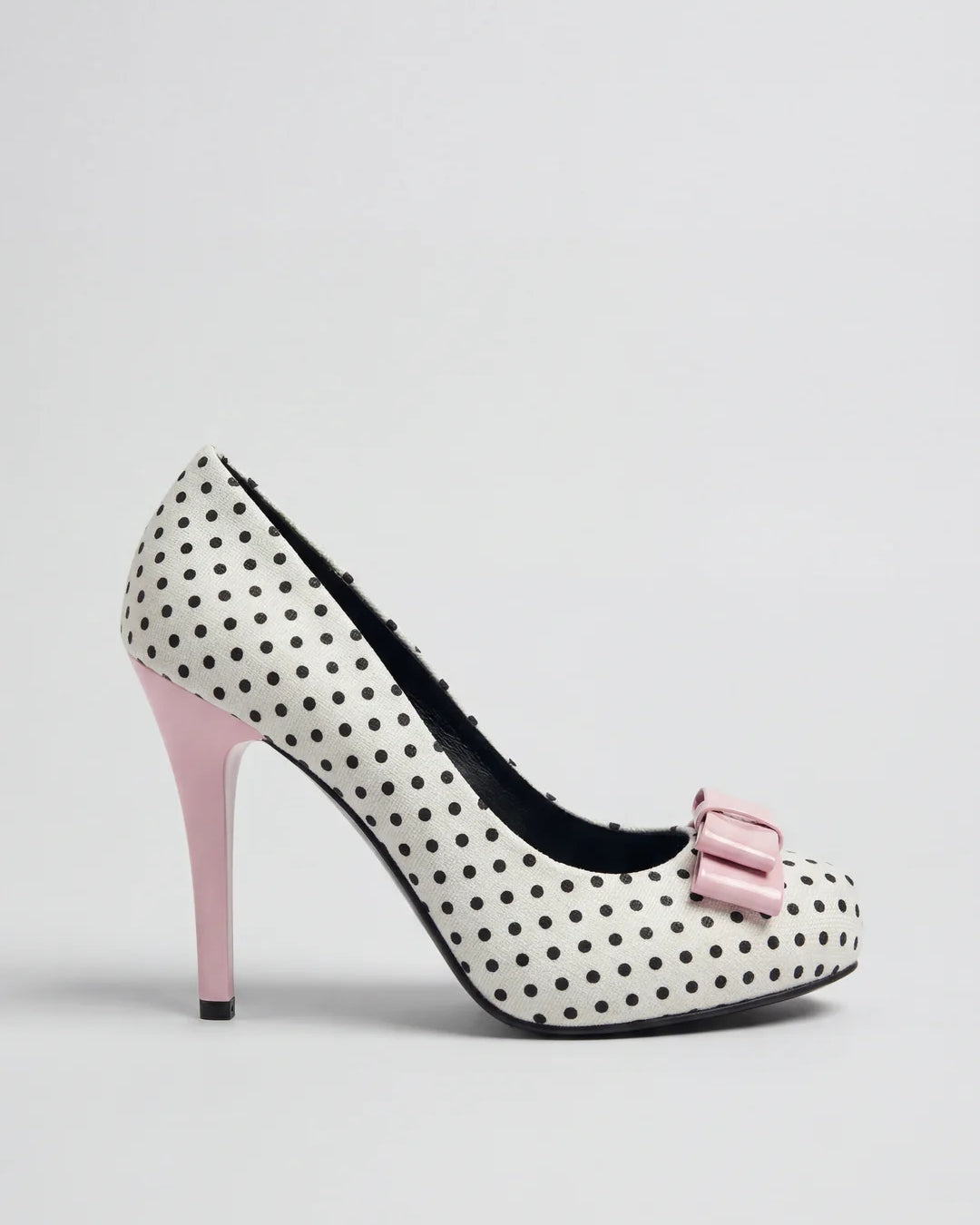 Lucie Polka Bow Heels