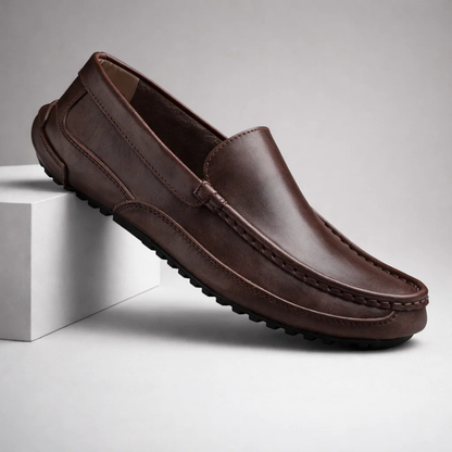 Veneto Italian Leather Loafers