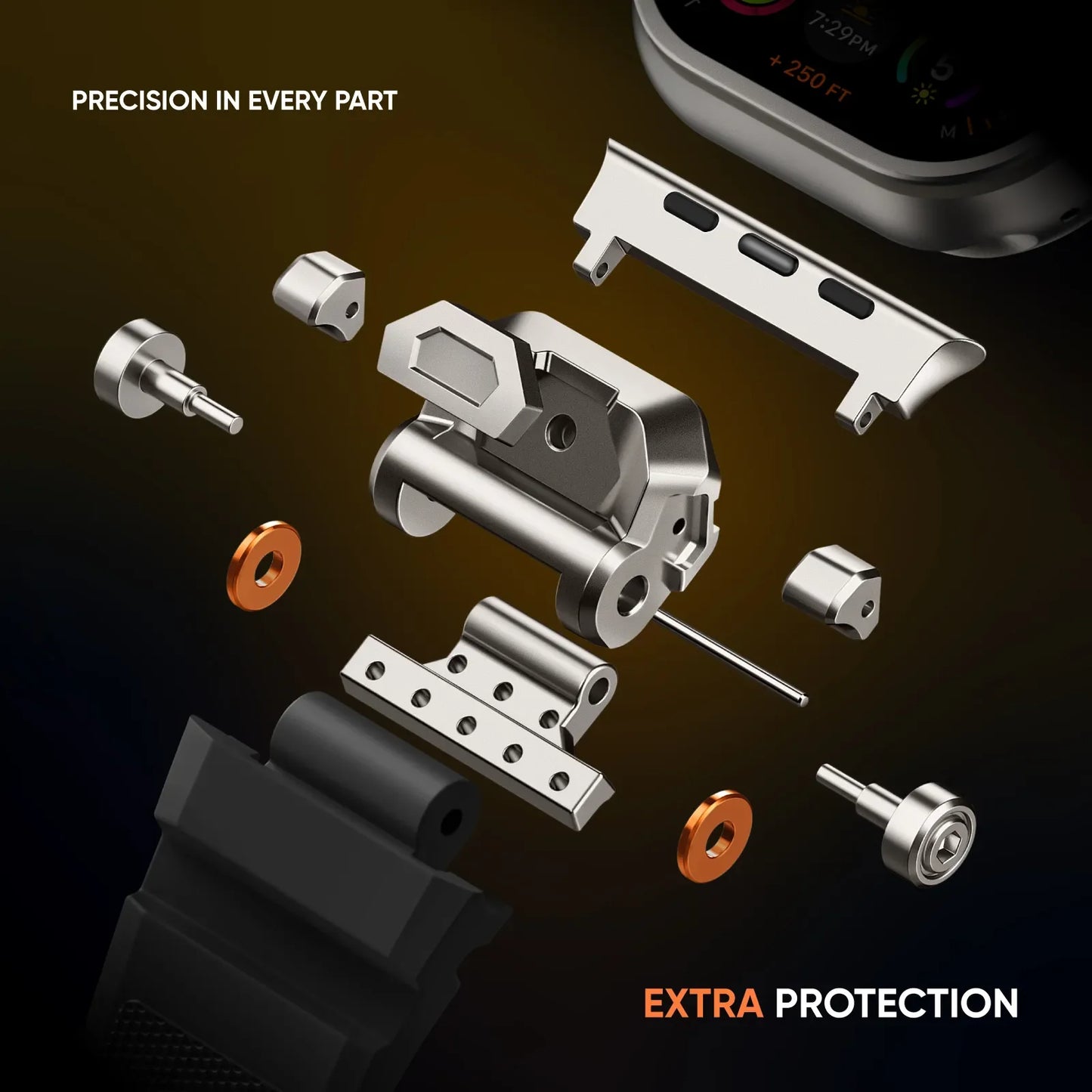 Wayfarer Silicone Apple Watch Band