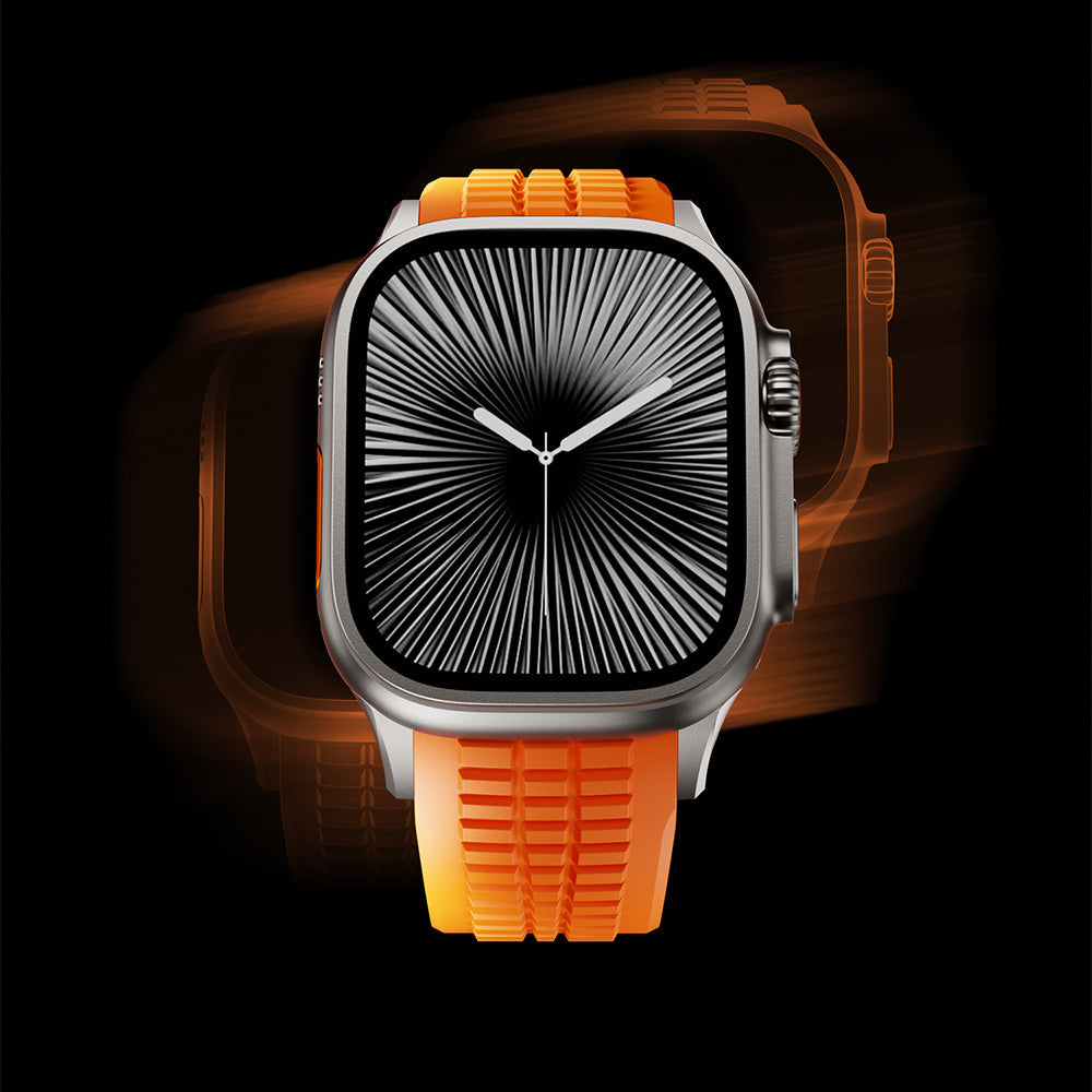 Zephyr Silicone Apple Watch Band