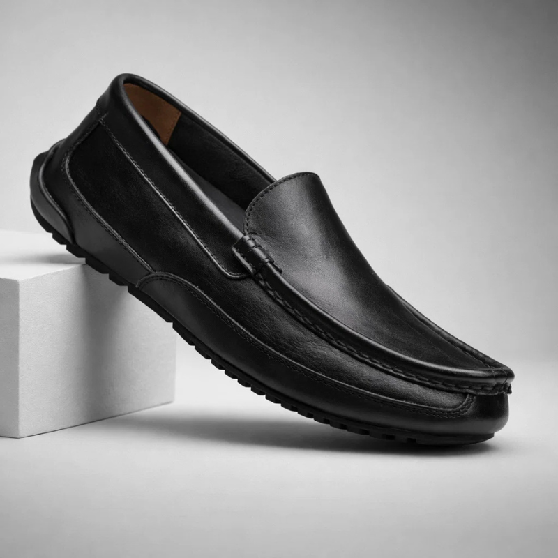 Veneto Italian Leather Loafers