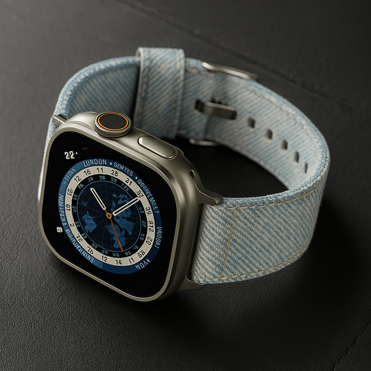 Classic Denim Apple Watch Band