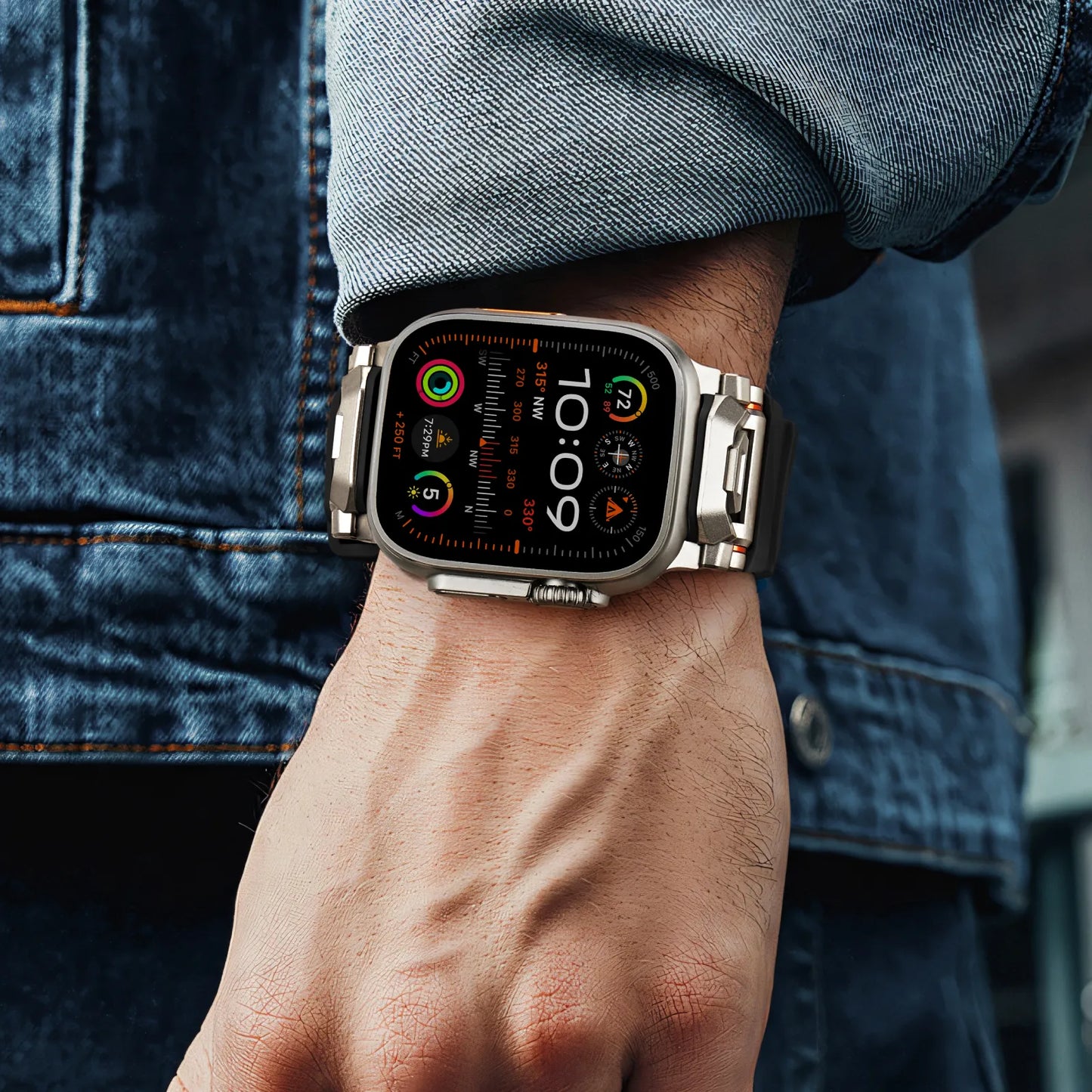 Wayfarer Silicone Apple Watch Band