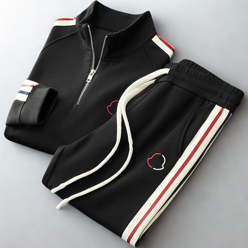 Hype Quarter-Zip Tracksuit Set