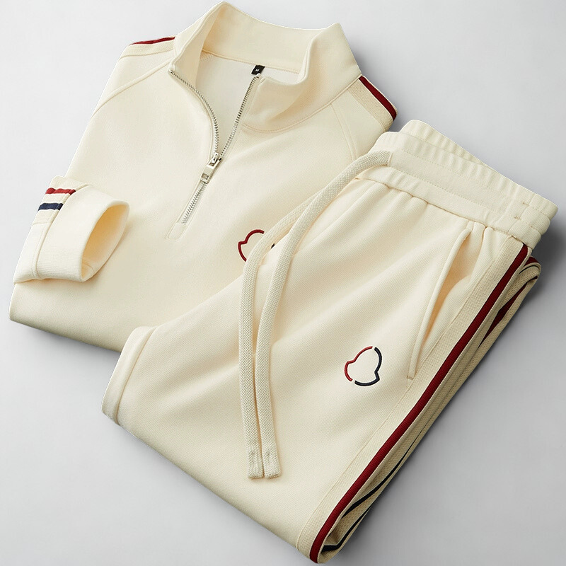 Hype Quarter-Zip Tracksuit Set