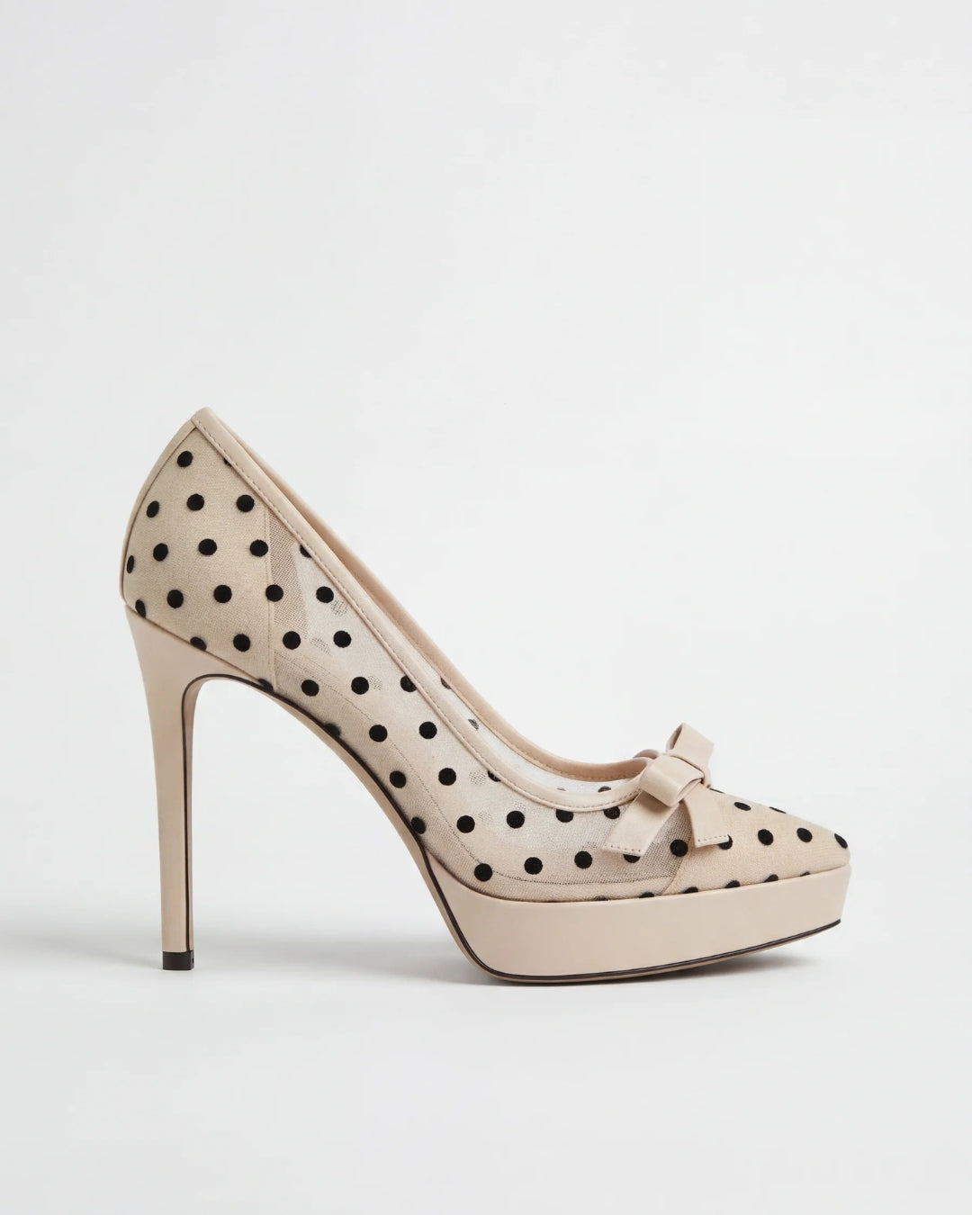 Lucie Polka Bow Heels