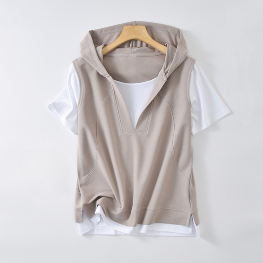 Savannah Layered Hoodie Tee