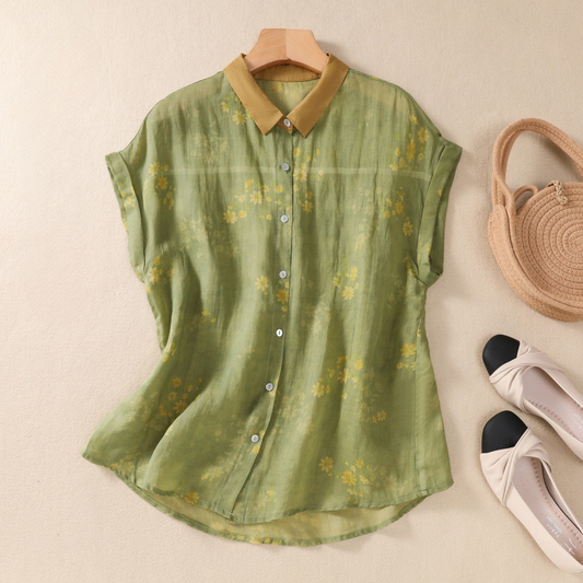 Vea Moda Sheer Blouse