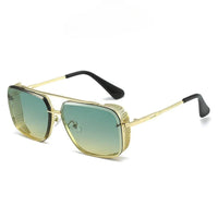 Gold Frame / Turquoise Lenses