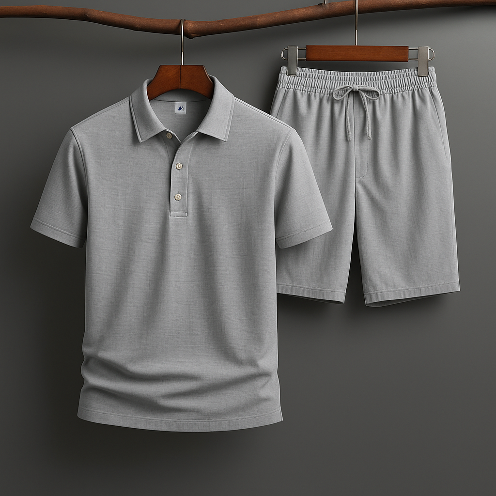 Oslo Linen Polo Set
