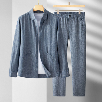 Lusso Linen Chambray Set