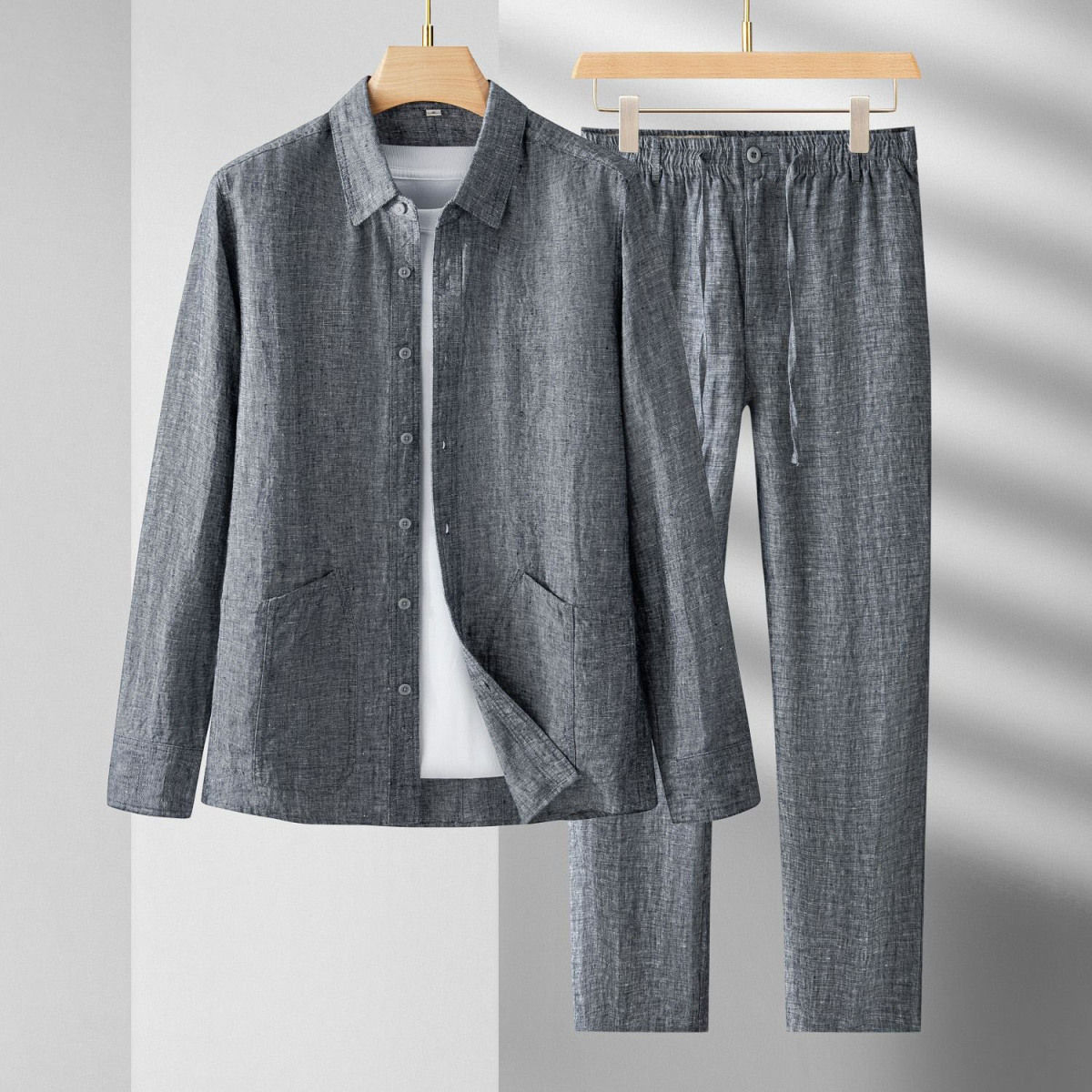 Lusso Linen Chambray Set