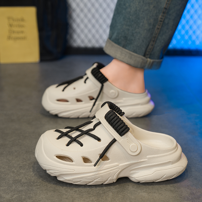 Zephyr Laced Clogs