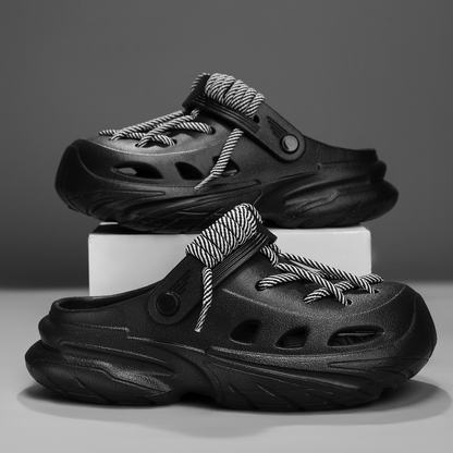 Zephyr Laced Clogs