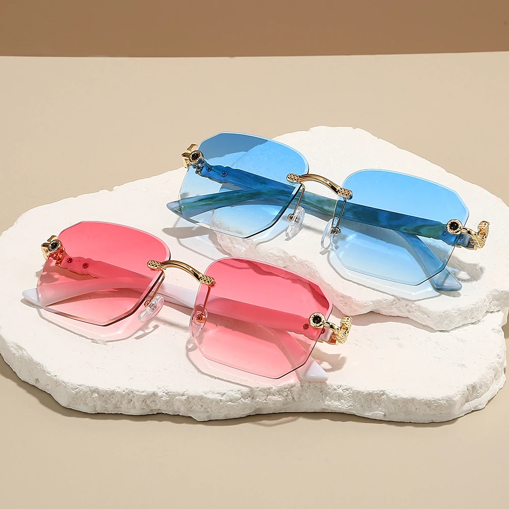 Valetta Rimless Sunglasses