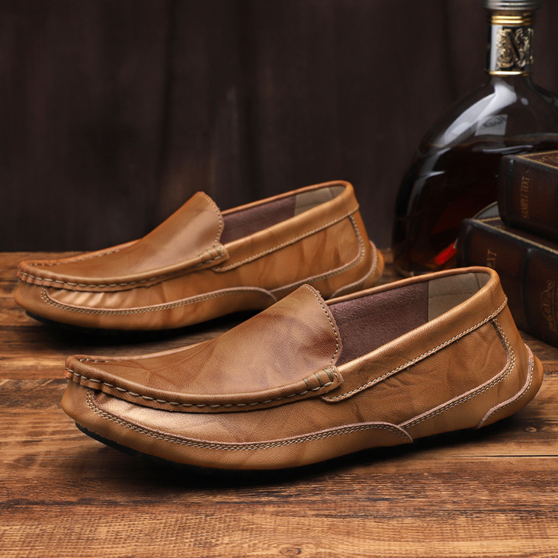 Veneto Italian Leather Loafers