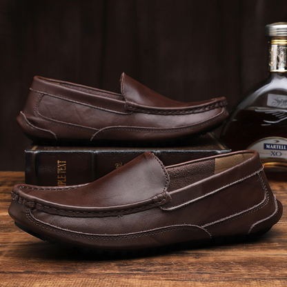 Veneto Italian Leather Loafers