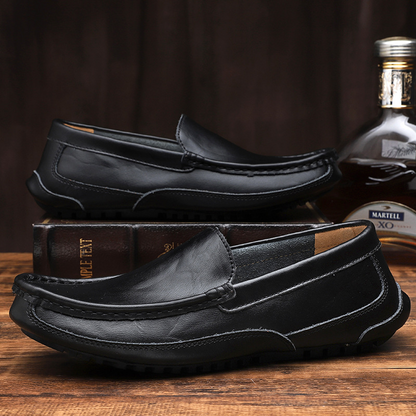 Veneto Italian Leather Loafers