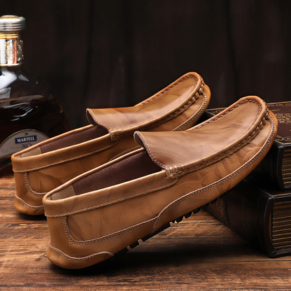 Veneto Italian Leather Loafers