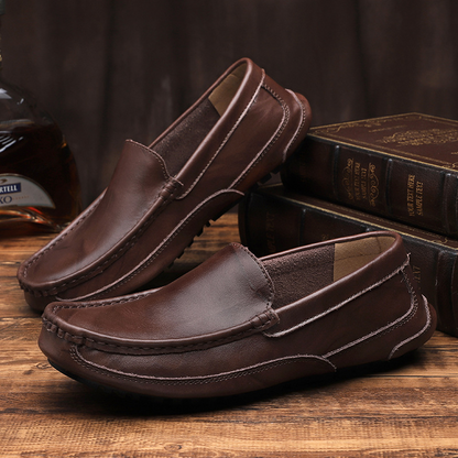 Veneto Italian Leather Loafers