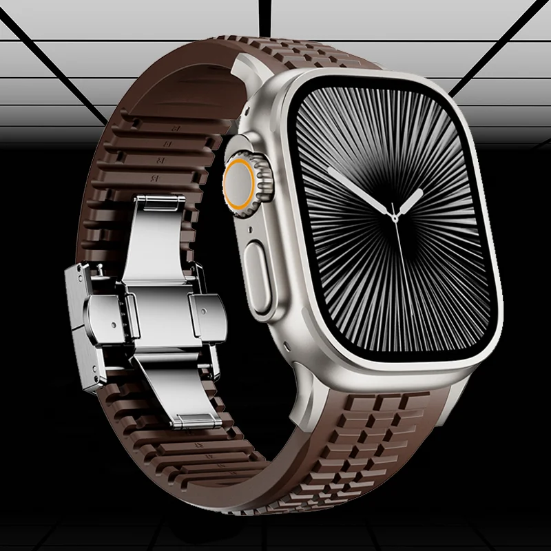 Zephyr Silicone Apple Watch Band