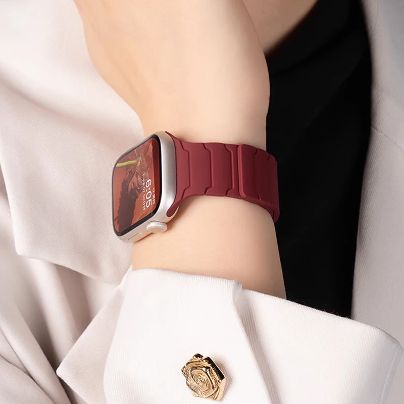 Cloud Silicone Apple Watch Band