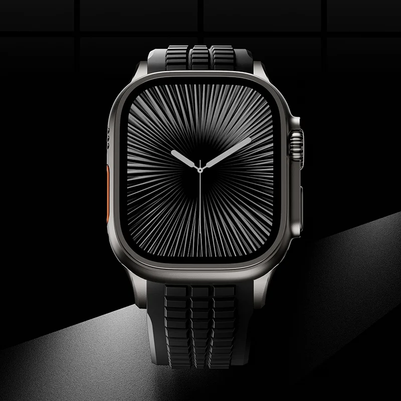 Zephyr Silicone Apple Watch Band