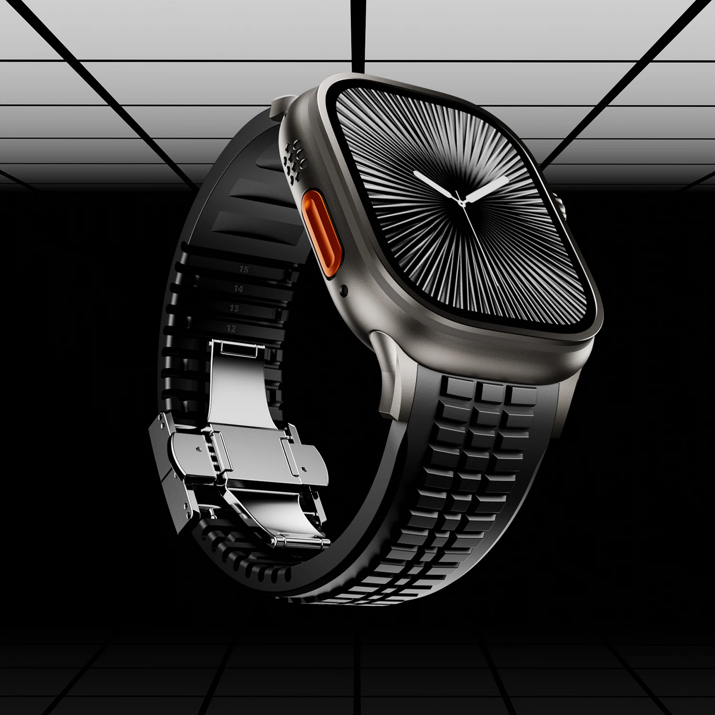 Zephyr Silicone Apple Watch Band