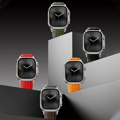 Zephyr Silicone Apple Watch Band