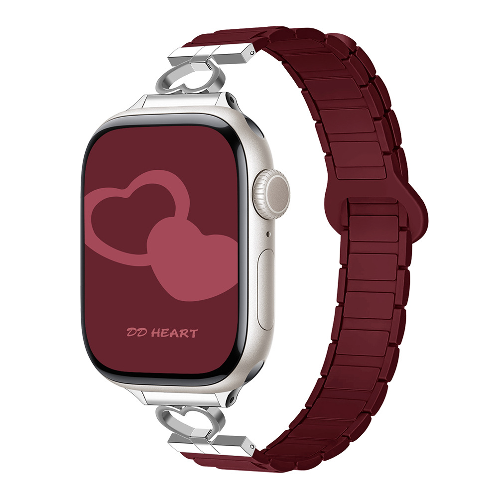 Amour Silicone Apple Watch Band