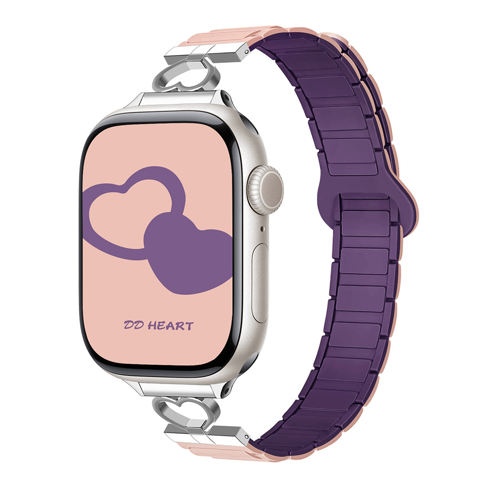 Amour Silicone Apple Watch Band