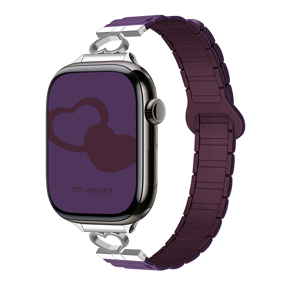Amour Silicone Apple Watch Band