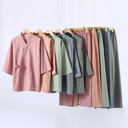 Nukumori Linen Wrap Set
