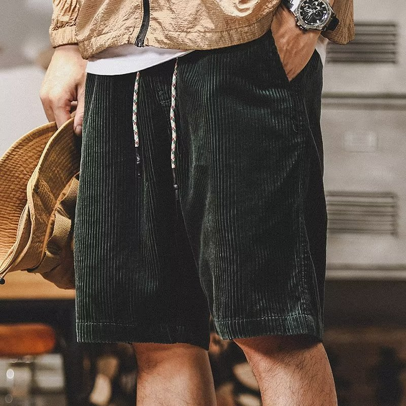 Luca Relaxed Corduroy Shorts