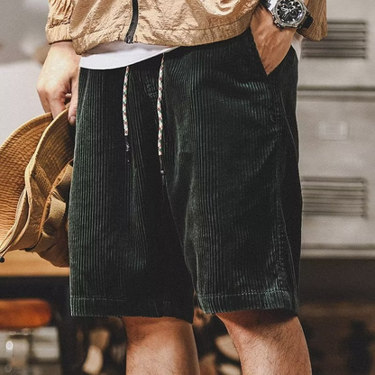 Luca Relaxed Corduroy Shorts