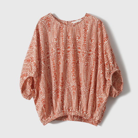 Esmeralda Boho Cotton Top
