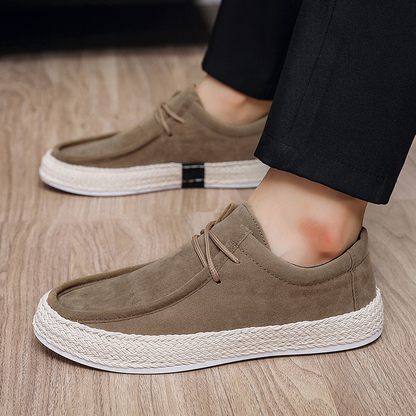 Palermo Suede Lace-up Espadrilles