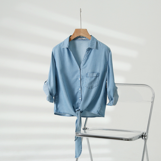 Léa Ferrara Tie Shirt