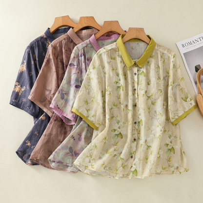 Matilda Linen Blouse