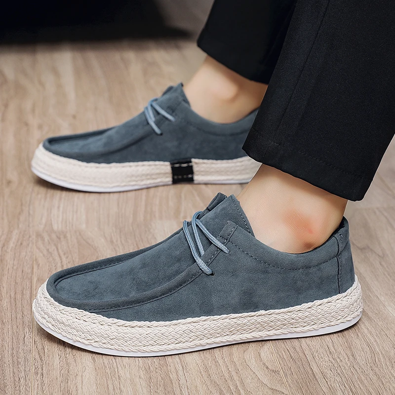 Palermo Suede Lace-up Espadrilles