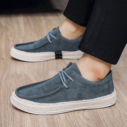Palermo Suede Lace-up Espadrilles