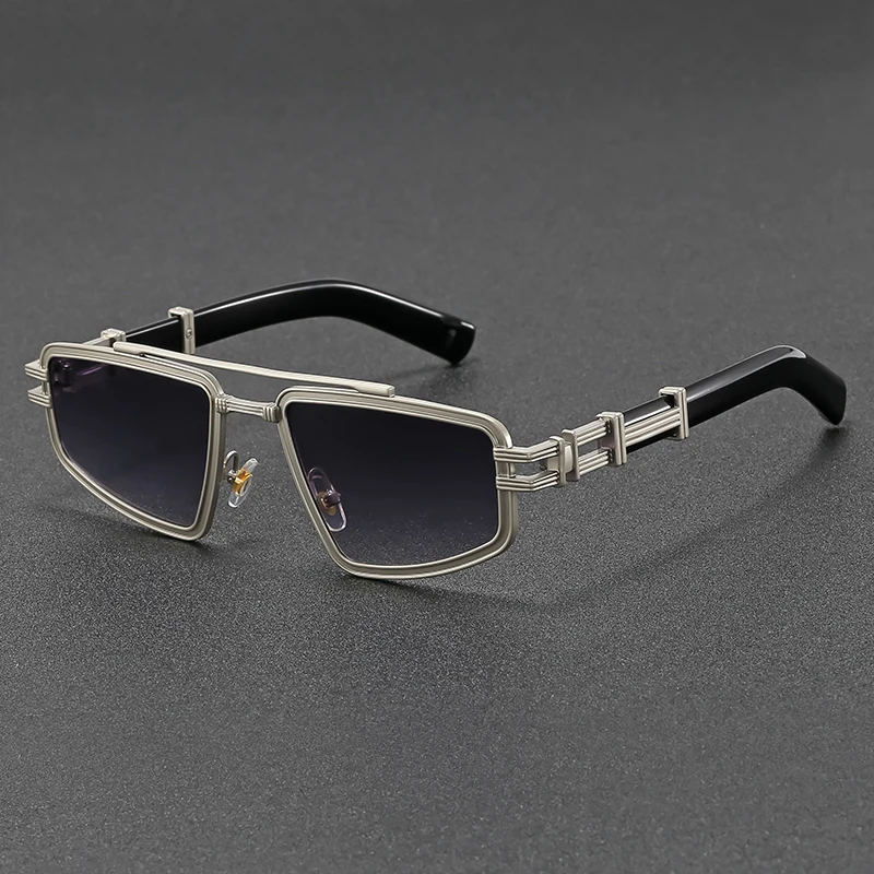 Chrome Cyberpunk Sunglasses