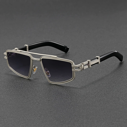 Chrome Cyberpunk Sunglasses