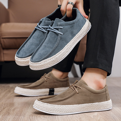 Palermo Suede Lace-up Espadrilles