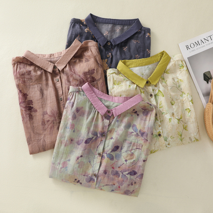 Matilda Linen Blouse