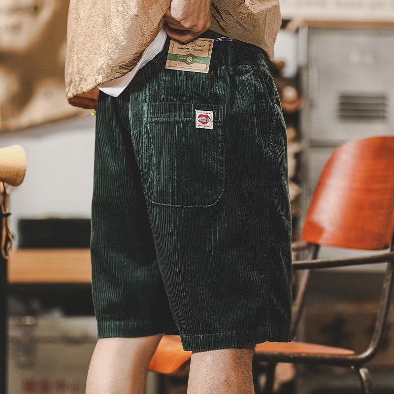 Luca Relaxed Corduroy Shorts