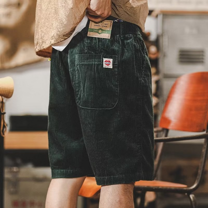 Luca Relaxed Corduroy Shorts